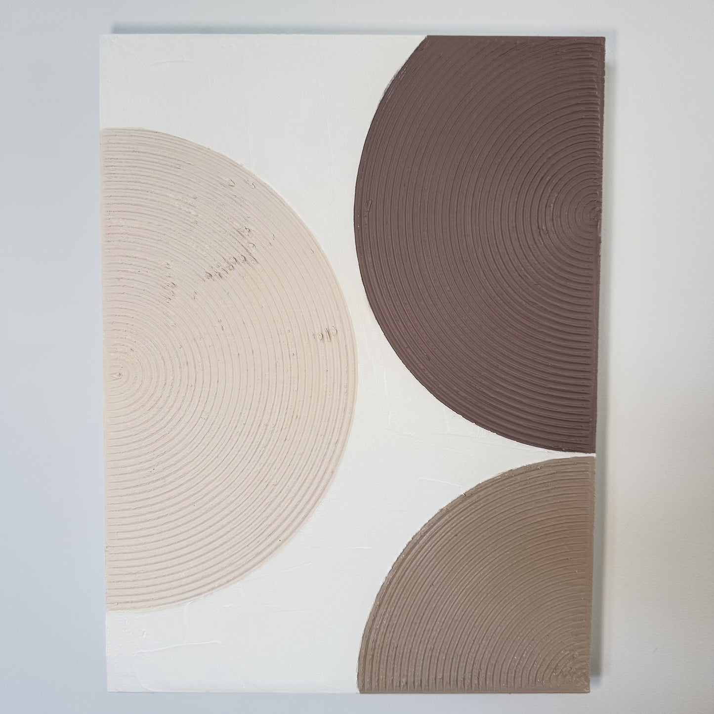 Textured Wall Art | Beige Series II