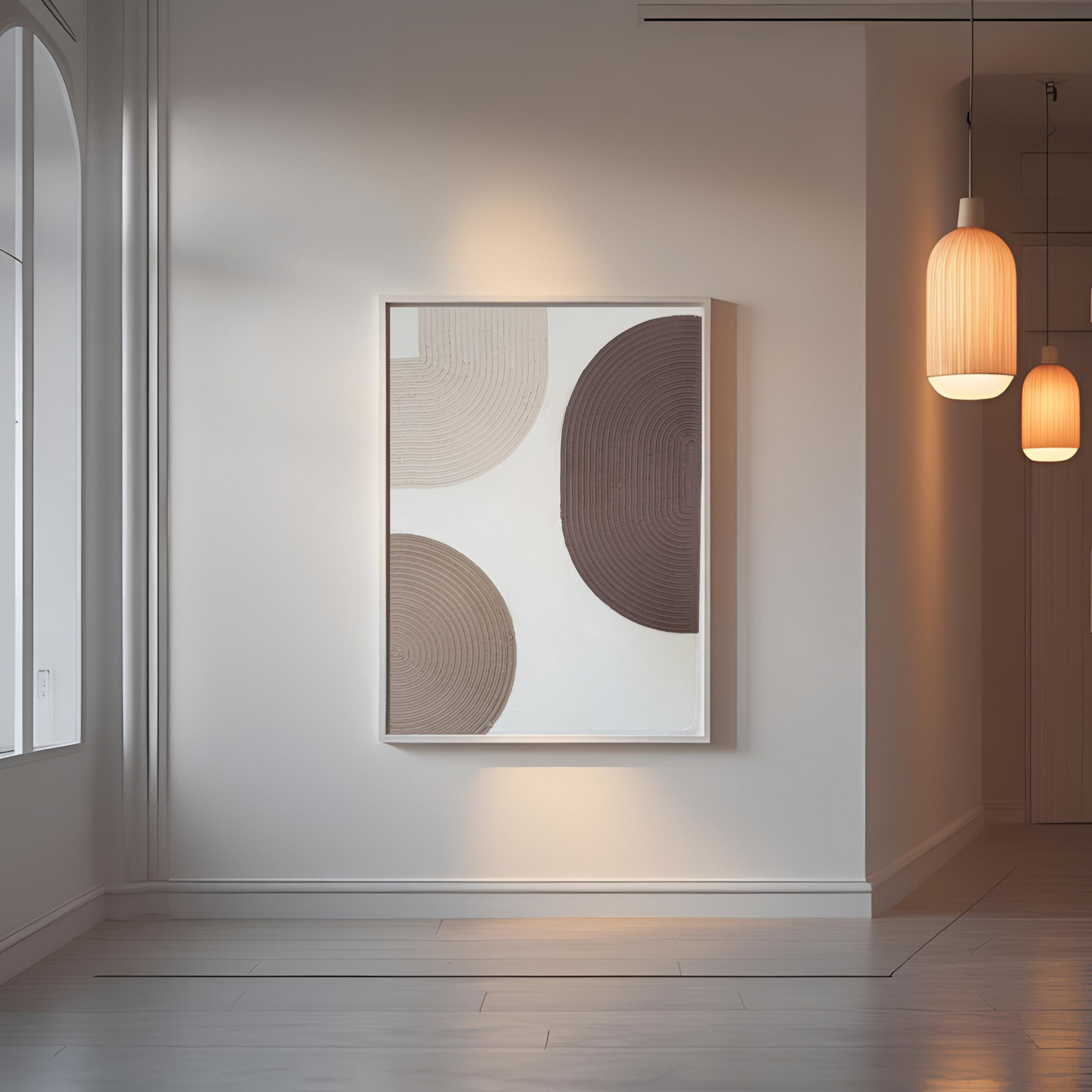 Textured Wall Art | Beige Series II | II