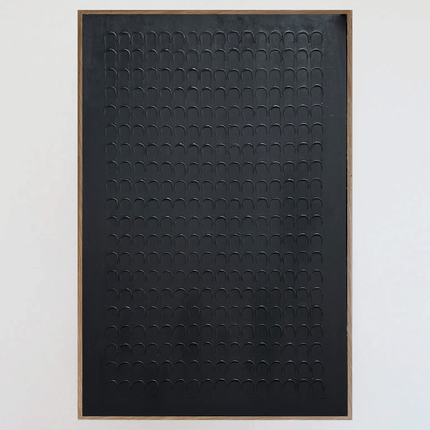 Textured Art | Minimal Black Droplets
