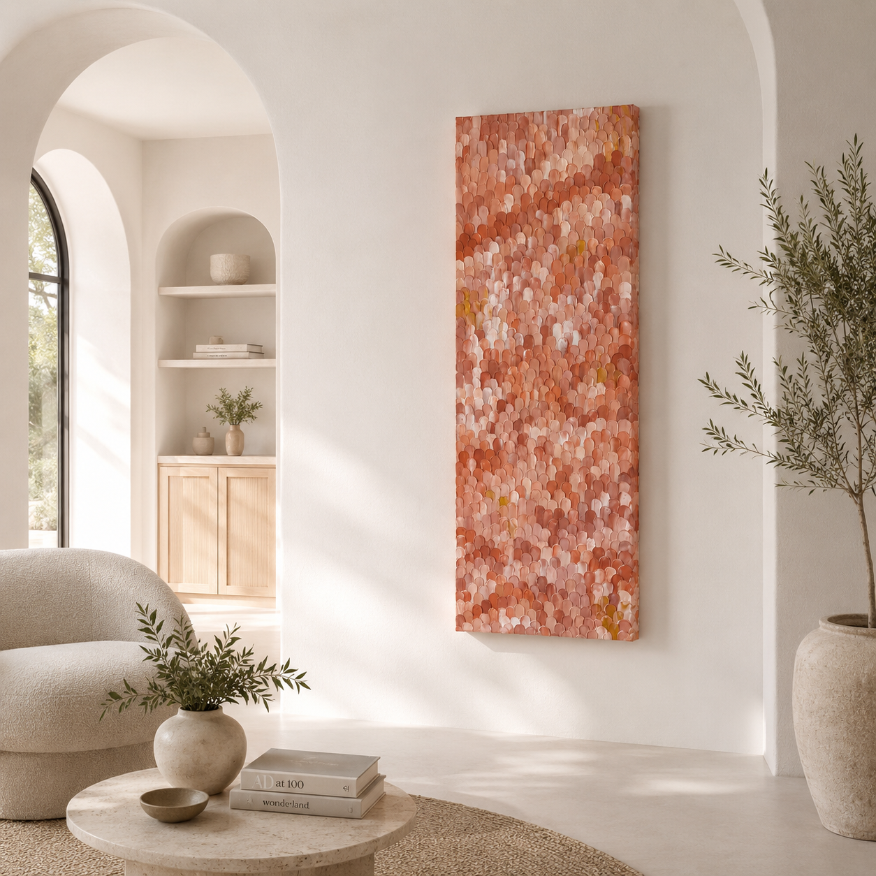 Terracotta VII | Textured Painting