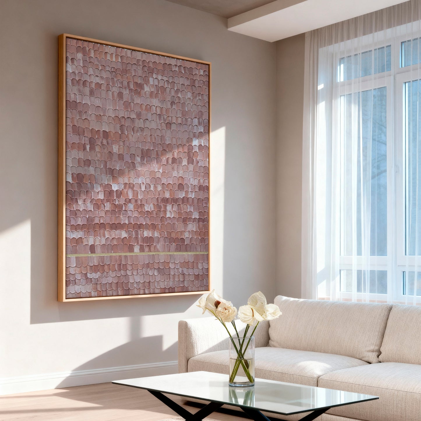 Terracotta IV | Textured Painting