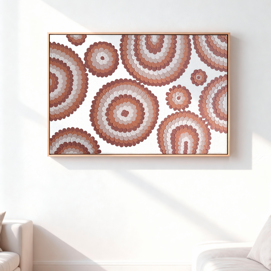 Terracotta I | Textured Painting