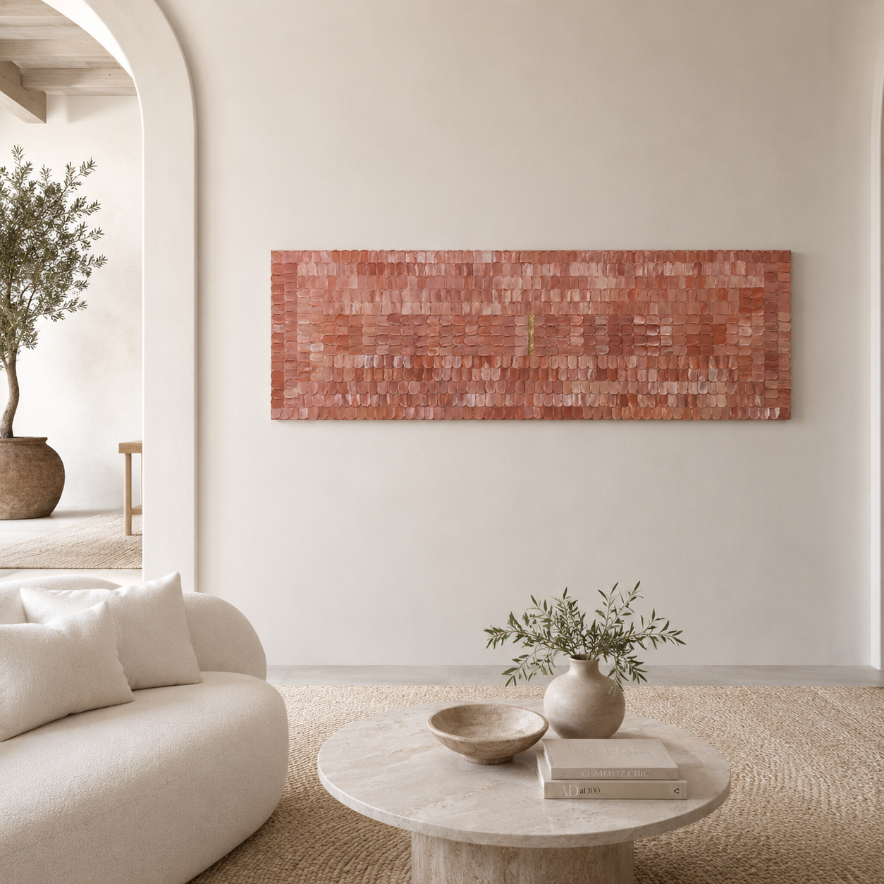 Terracotta VIII | Textured Painting