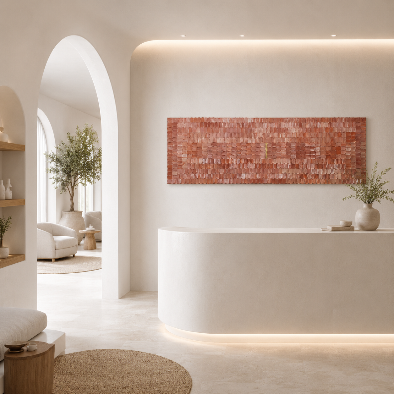 Terracotta VIII | Textured Painting