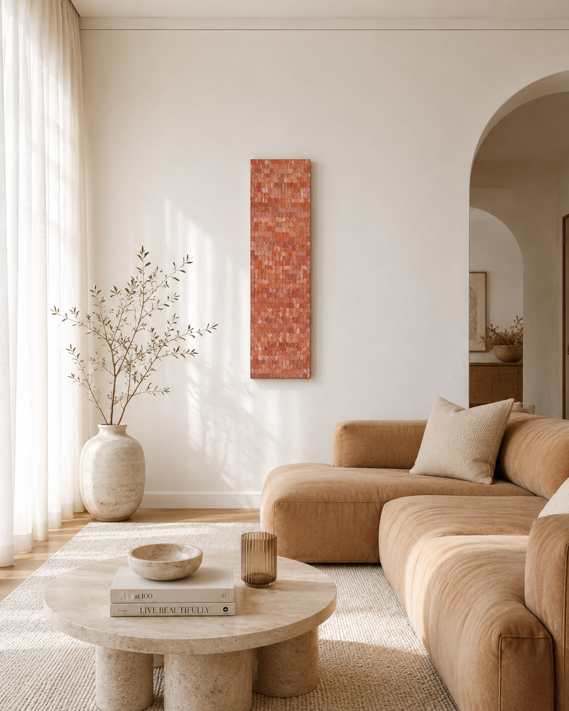 Terracotta V | Textured Painting