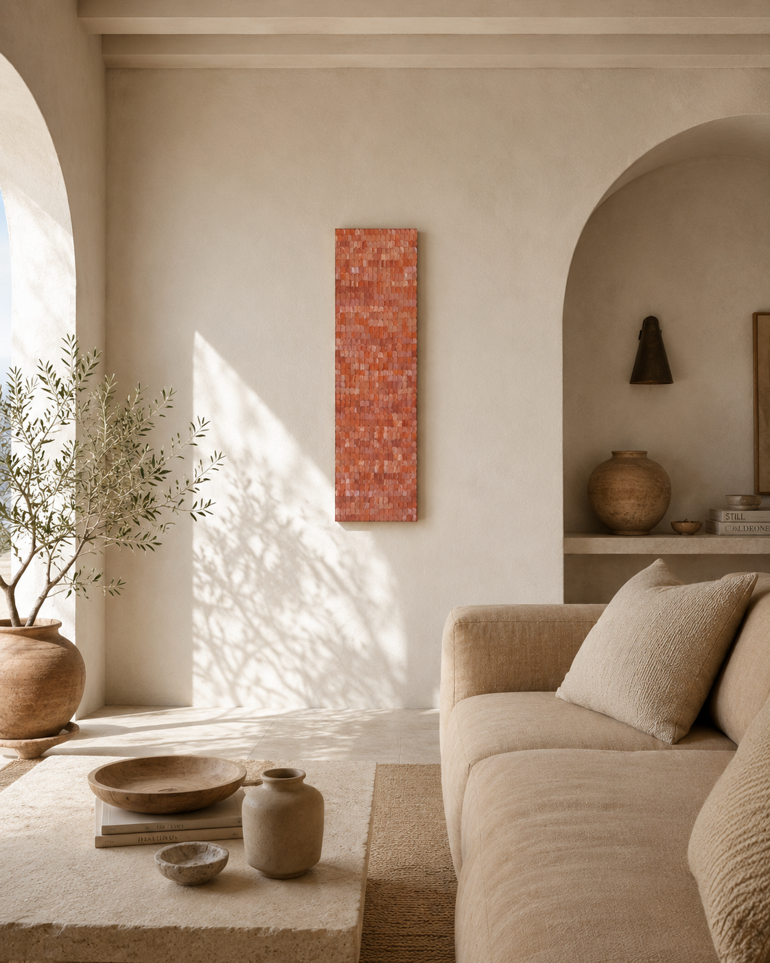 Terracotta V | Textured Painting