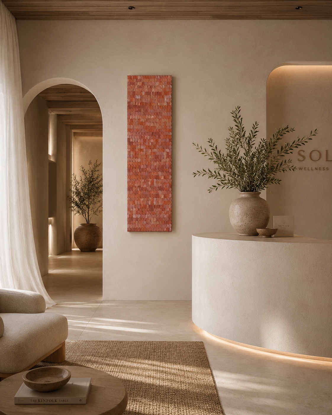 Terracotta V | Textured Painting