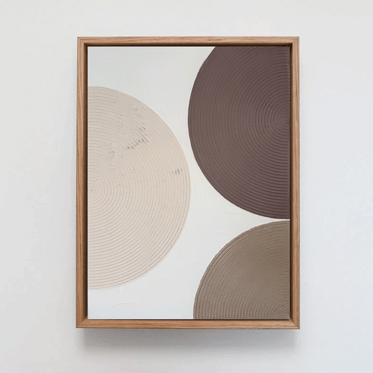 Textured Wall Art | Beige Series II